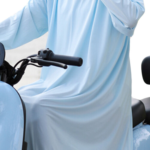 Sky Blue UV Protection Suit Full Body Long Sleeves 2