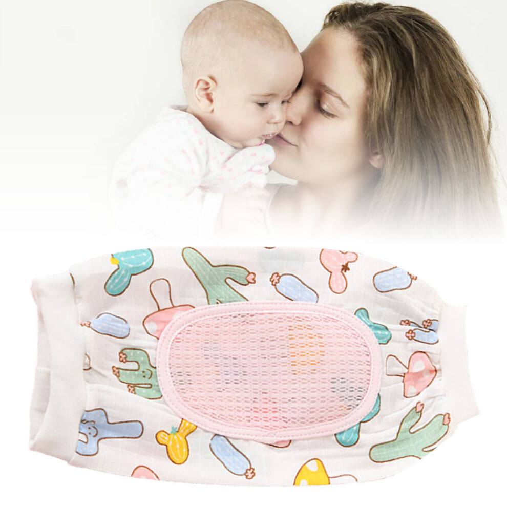 Gauze Baby Nursing Arm Pillow Sweat Absorbent Pad Pink