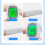 20 Sheets Rapid Cooling Gel Patches Pineapple Flavor 5