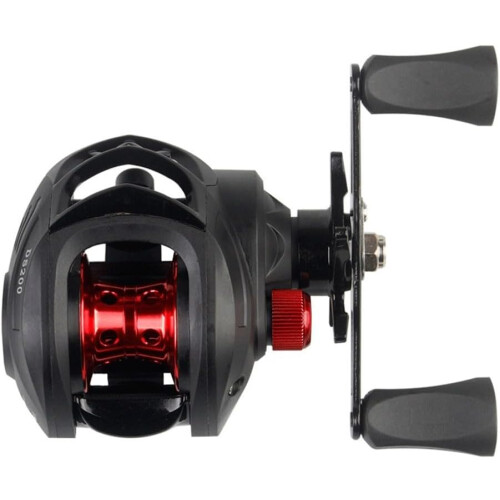 Fishing Reel with Ergonomic Design Ideal for Casting, Trolling and Jigging Techniques Violette left Hand 1