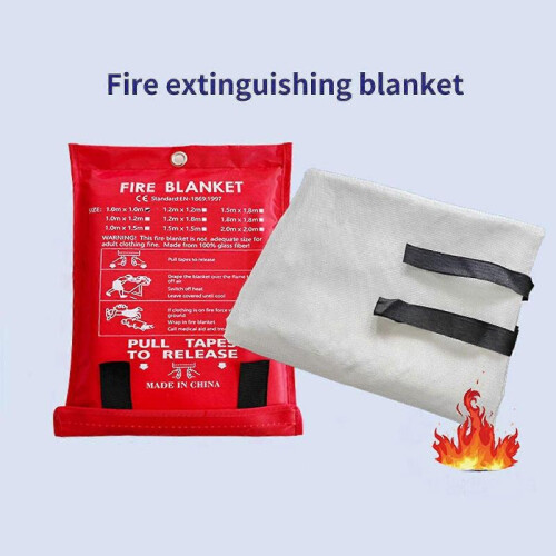 (XL) Fire Blanket Fire Suppression Blanket Fiberglass Fire Blanket 2