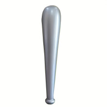 (?silvery?) 1pc Giant Inflatable Baseball Bat - Sporty PVC Party Prop for Birthdays, Thanksgiving & Easter Celebrations, Large Fun Blow-Up Bat