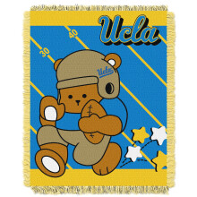 Northwest The Northwest Company Unisex NCAA 36 x 46 Zoll gewebte Jacquard-berwurfdecke fr Baby-Sportfans Blau 36 x 46 Zoll US