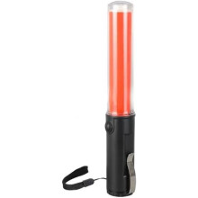26 cm LED Traffic Stick, LED Torch Signal Bar, Shatterproof Light Stick for Construction Sites, Emergencies Traffic Control (Red)