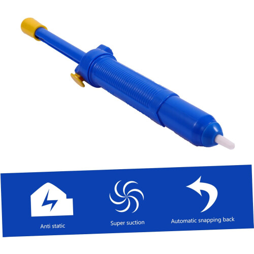 Soldering iron pump for vacuum removal tool desoldering pump solder remover 1