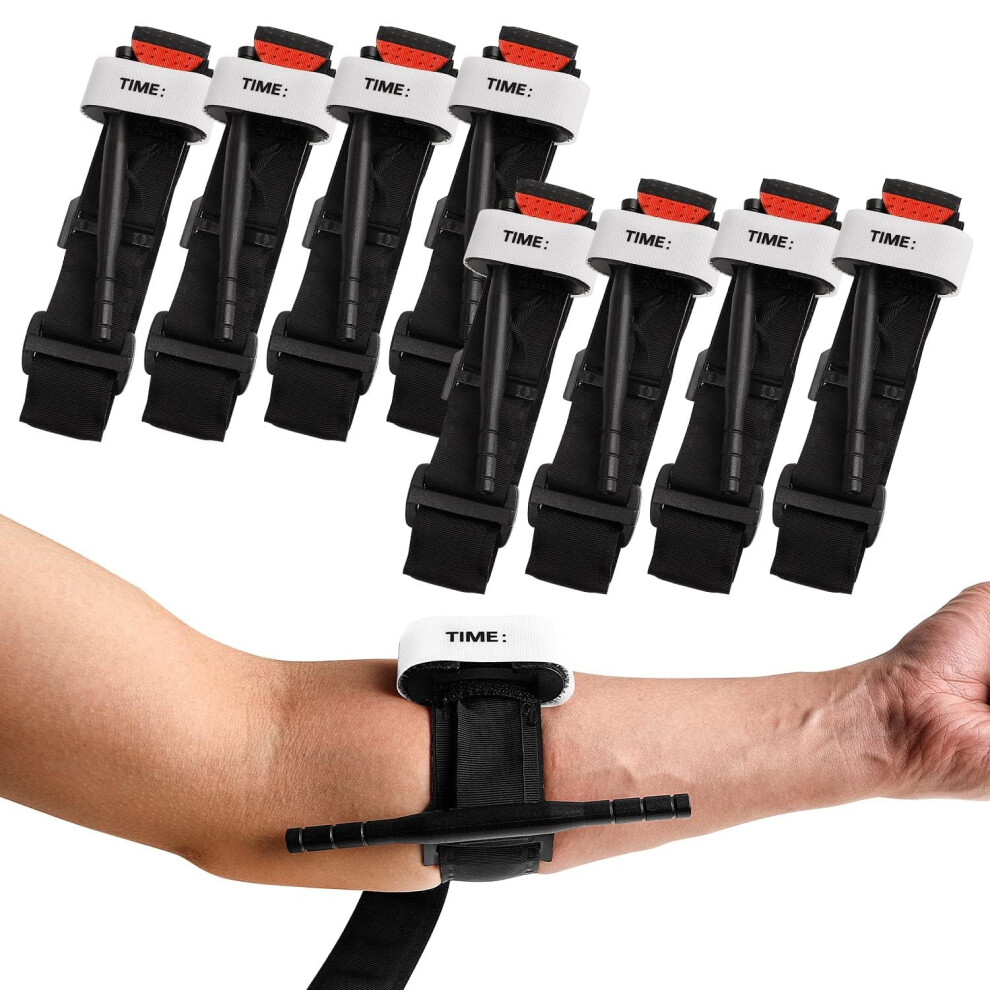 Tourniquet, Military Emergency Tourniquets, Tactical Equipment, Stop The Bleed Kit, OneHand Application 8pc
