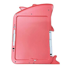(Pink) Children's LCD writing tablet, 12-inch children's rainbow color writing and drawing tablet, graffiti drawing tablet educational toys and tools