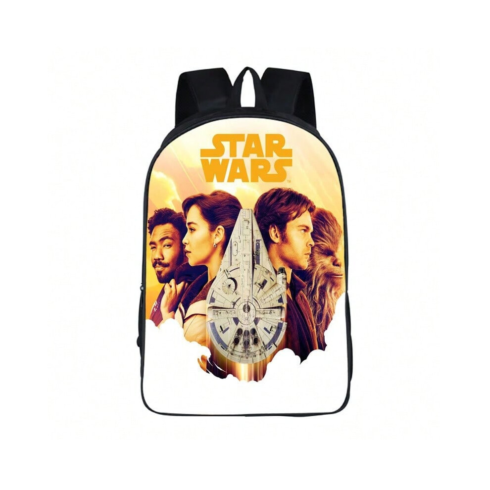 (2, Star Wars) Star Wars Backpack Anime Schoolbag Primary and Secondary School Students Backpack Star Wars Printed Backpack-image-OPC-PJ2JJNB-NEW