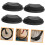 4 Pieces Bicycle Front Wheel Riser Block for Indoor Trainer Optimises Riding Posture 4