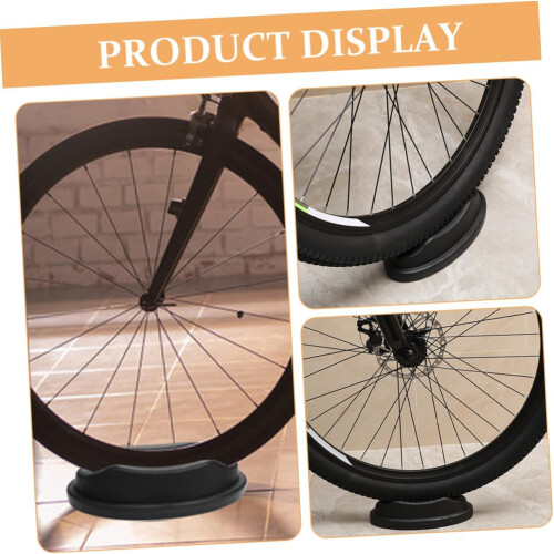 4 Pieces Bicycle Front Wheel Riser Block for Indoor Trainer Optimises Riding Posture 2