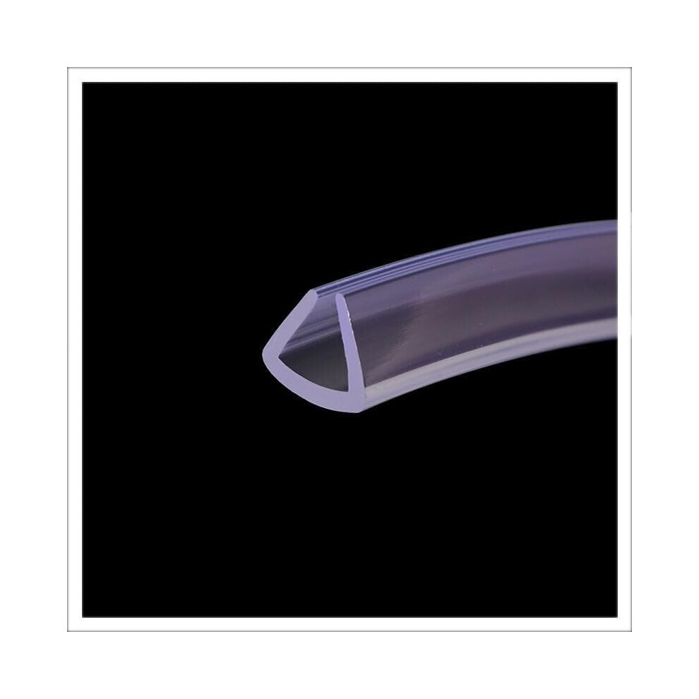 Greenhouse Rubber Strip Ushaped, 16.4 Feet, Translucent, Easy To Cut, For Sheet Metal, Car Doors 6276012978949
