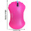 Swimmer dry bag, Float for Safe Swim Training  Light high visibility Pink 4