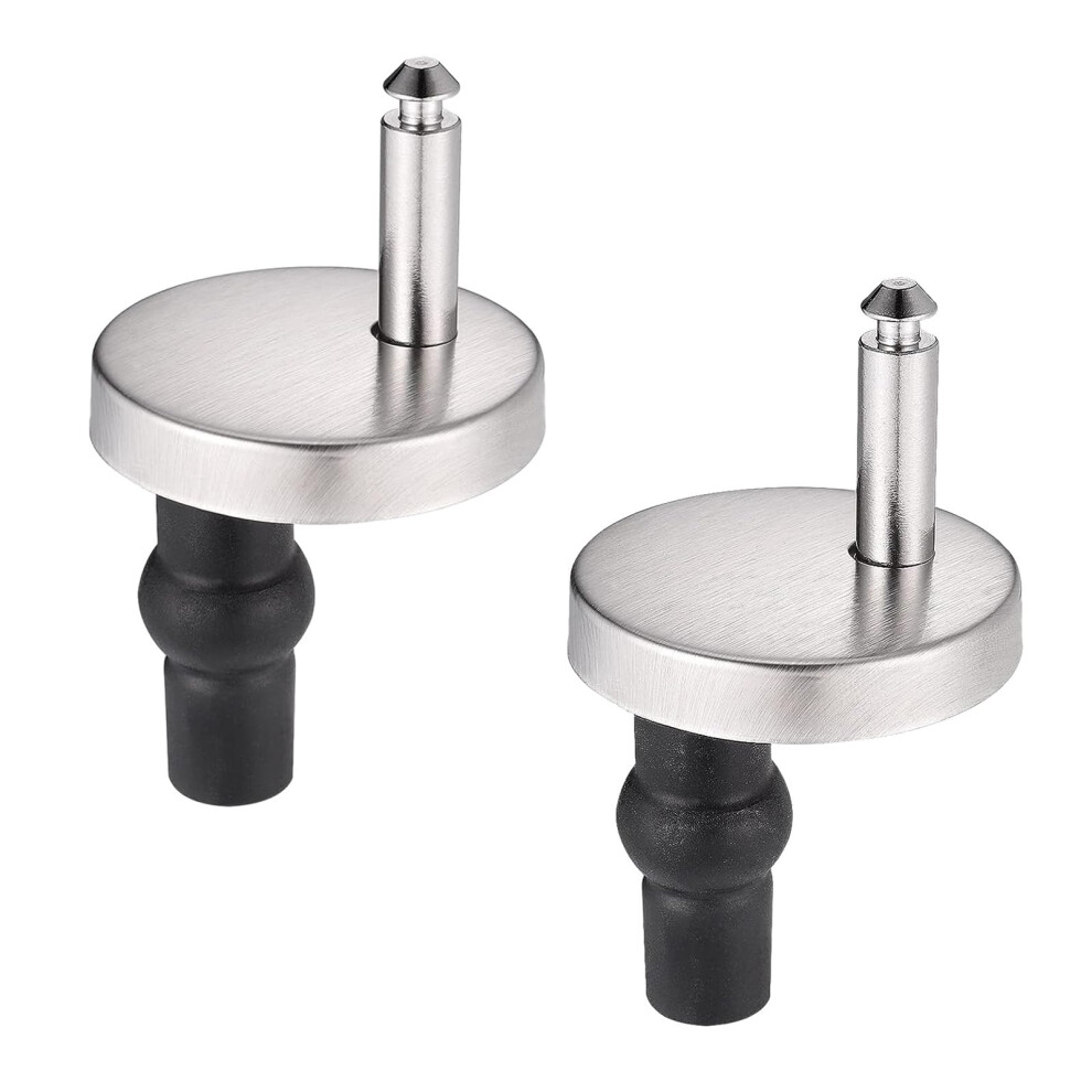 Set Of 4 Toilet Seat Fixings, Screws For Toilet Seat, Hinge For Toilet Lid, Stainless Steel, Blind Hole Fixings Hinges For Toilet Seats 2 Pcs 6276012979656