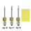6Pcs Brass Soldering Tips USB Soldering Iron Head Welding Soldering Tips for E10 Interface Soldering Stations 5