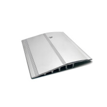 Aluminium Ramp Reducer 2.7m Matt Silver RAW 6mm Heavy Duty Pre-Drilled