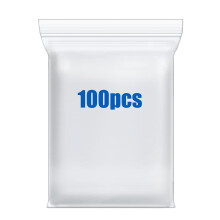 Macoota 100 Stck 27,9 x 38,1 cm, gro, dick, 2,4 mm, durchsichtige Polybeutel mit Reiverschluss, wiederverschliebare Plastiktten, Kleidung, T-Shi