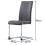 (1*grey table+4 chairs) Grey dining table and chairs set PU chairs 8