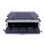 Crossrock Stackable 2U Rack Case  Standard 19.25  Depth  Polyethylene Hard-shell Construction with Heavy Duty Hardware-Black(CRA9602U) 5