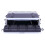 Crossrock Stackable 2U Rack Case  Shallow 14.25  Depth  Polyethylene Hard-shell Construction with Heavy Duty Hardware-Black(CRA9602US) 5