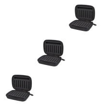3pcs Fishing Hook Bag Fishing Lure Storage Black