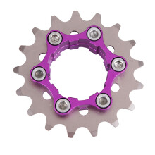 Singlespeed bicyclewheel bicycles, flywheel, high strength, bicycle wheel tensioner for the road 17 T