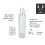 Viski True Martini Atomizer Perfect for Vermouth or Bitters  Spray Bot 2