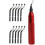 Practical blade replacement, easytouse deburring tool set with milling handle and 10 blades 3