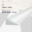 (100cm,Transparent)Home Water Retention System Silicone Threshold Water Dam Self-adhesive Bath Shower Tw 2