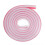 (100cm,Transparent)Home Water Retention System Silicone Threshold Water Dam Self-adhesive Bath Shower Tw 1
