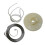 Recoil Starter Spring&Pull Rope Replace Kit suitable for Chinese 5200 4500 52cc Chainsaw Parts 1