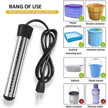 Riscaldatore a immersione, scaldabagno elettrico portatile e istantaneo, utilizzato nella vasca da bagno