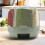 6 Grid Rice Storage Container Large Capacity BPA Free Transparent -360 Degree 2