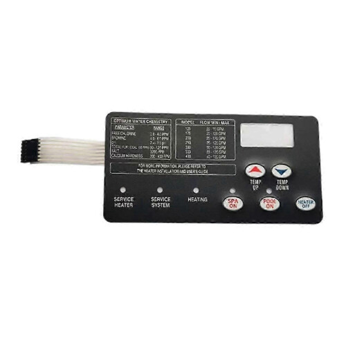 suitable for 472610Z Replacement Switch Membrane Pad suitable for MasterTemp Pool and Spa Heater Electrical