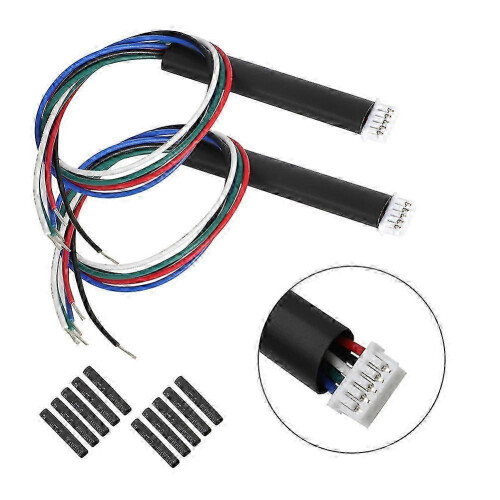 2 5-wire Quick Connect adapters suitable for Gibson control board pcb pickup wire connector plug