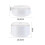 Round Single/Double Tier Kitchen Microwave Food Steamer Fish Veggies Cookware 2