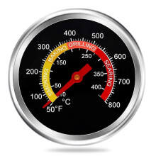 Adecuado para termómetro de parrilla, ahumador, indicador de temperatura, termómetro para parrilla de