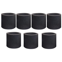 geeignet für 7er-Pack VF2001 Schaumstofffiltertyp für Shop Vac Nass-Trockensauger ab 5 Gallonen, für