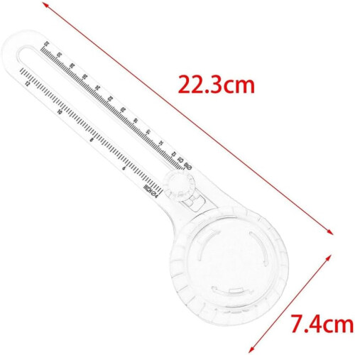 1 piece rotary circle cutter circle paper cutter for scrapbooking green 2
