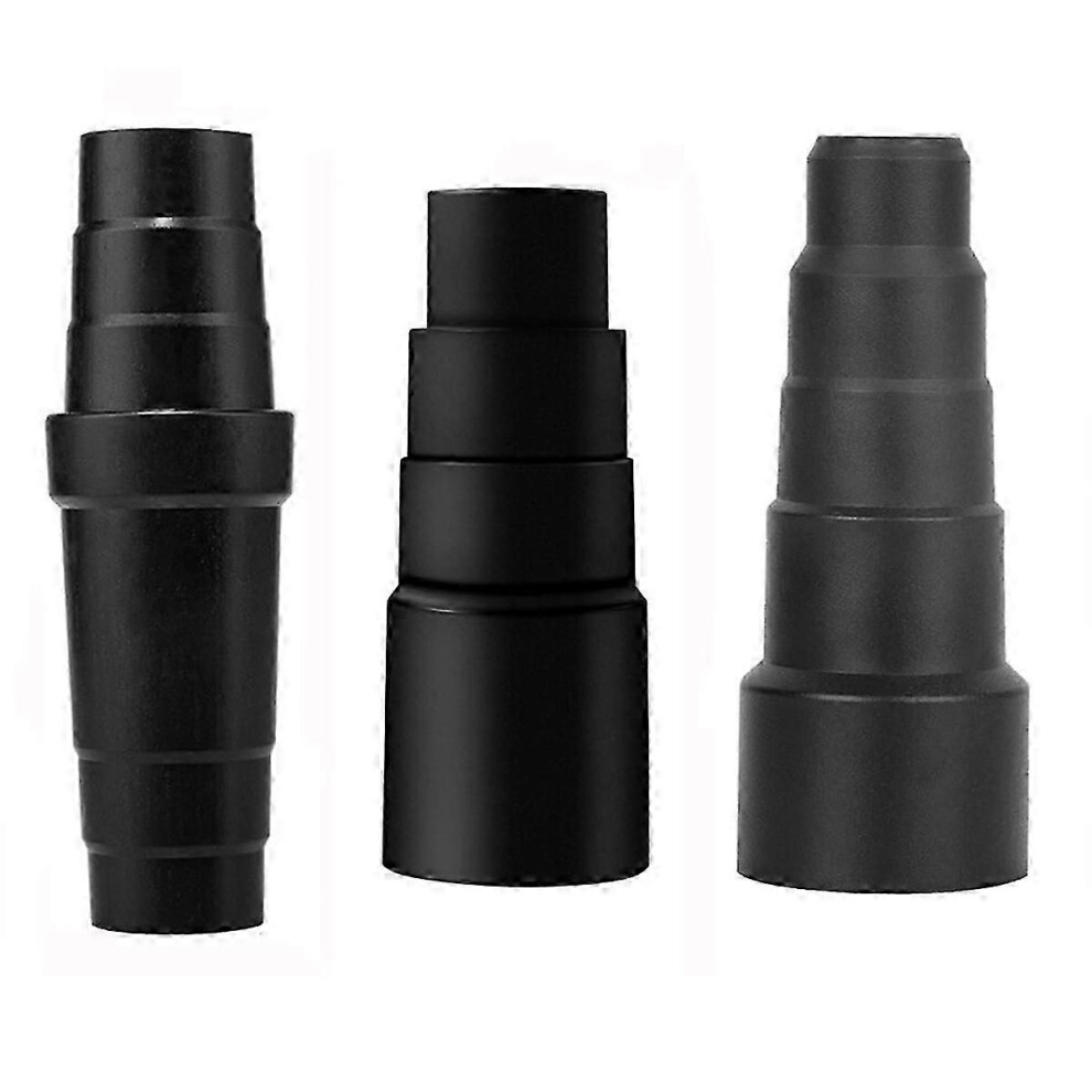 Adatto Per Confezione Da 3 Adattatori Per Tubi Universali - Adattatore Per Aspirapolvere In Gomma, Adattatore