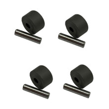 geeignet für 4-teilige Ersatz-Staubsaugerräder für die Bodenreinigungsmaschine Xiaomi Dreame H12/H13/H20/M13S