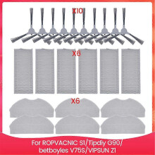 passend für Zubehör-Kit für ROPVACNIC S1, für Tipdiy G90, für Betboyles V75S, für VIPSUN Z1 Roboter
