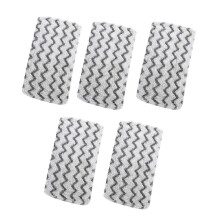 geeignet für 5 Stück Reinigungspads, Bodenreinigungsservietten, Staubtücher für Shark Fiber Steam Mop-Tücher