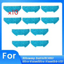 geeignet für Ersatz-Mopp-Pads für BObsweep Dustin/RC400/ Ultra-Vision/Ultra Vison/Orb-I/S1 Staubsauger