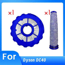 geeignet für 2 Stück Vorder- und Hinterfilterzubehör für Dyson DC40 Handstaubsauger-CHENG DU