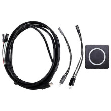 geeignet für PC-Netzschalter Desktop-Netzschalter PC Externer Start Ein-/Ausschalter Magnetisch Selbstrückstellend
