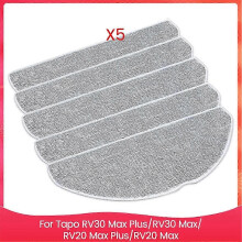 geeignet für waschbares Wischtuch für Tapo RV30 Max Plus, RV30 Max, RV20 Max Plus, RV20 Max Roboterstaubsauger