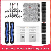 geeignet für Ersatz-Kit-Zubehör für Ecovacs Deebot X8 Pro Omni/X8 Omni Staubsaugerteile-CHENG