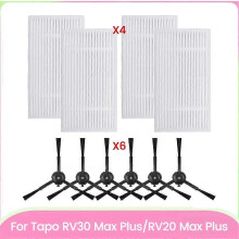 Geeignet für 10PCS für Tapo RV30 Max /RV30 Max Plus /RV20 Max /RV20 Max Plus Staubsauger Teile hepa