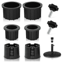 8 stuks paraplustandaard gat ring plug afdekking en dop patio paraplustandaard vervangende onderdelen