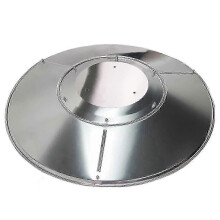 Reflectorschild voor terrasverwarmers, vervangend onderdeel voor propaan buitenverwarmers - bovenkoepel,
